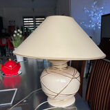 Longwy enamel lamp