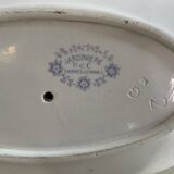 Purple Sarreguemines sauceboat Jardinière model staples