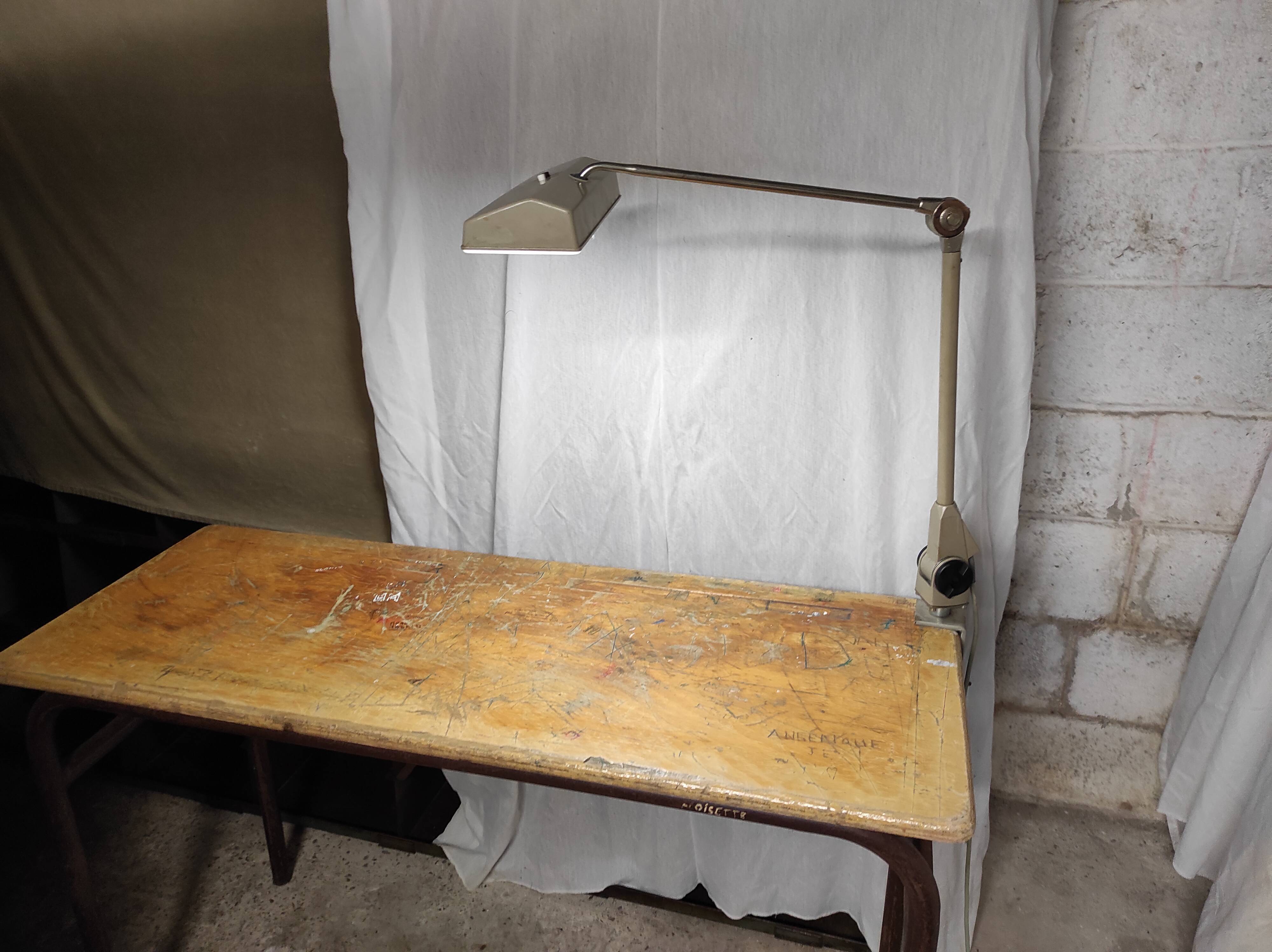 Architect's lamp by Wolfgang Tümpel for Waldmann Leuchten, 1970s