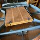 Scandinavian extendable table in teak