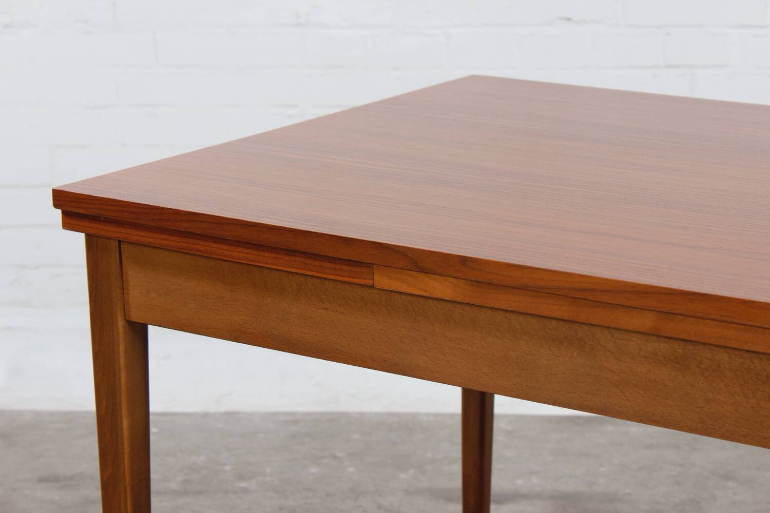 Vintage Nussbaum Tisch Mid Century Design Retro 60s 70s