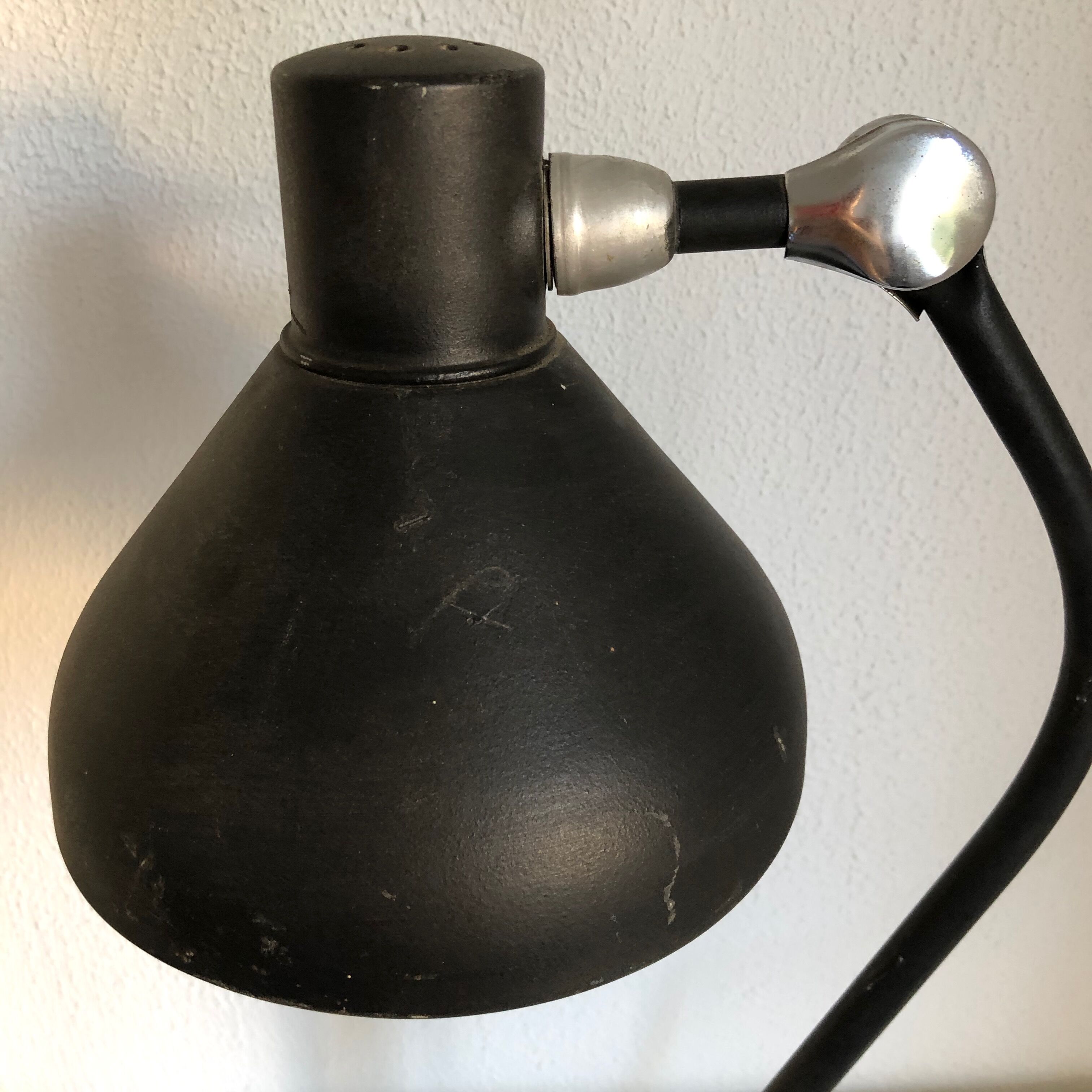 Lamp Jumo GS1 black 1950
