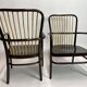 Pair of armchairs model A413F by Josef Frank for Thonet-Mundus