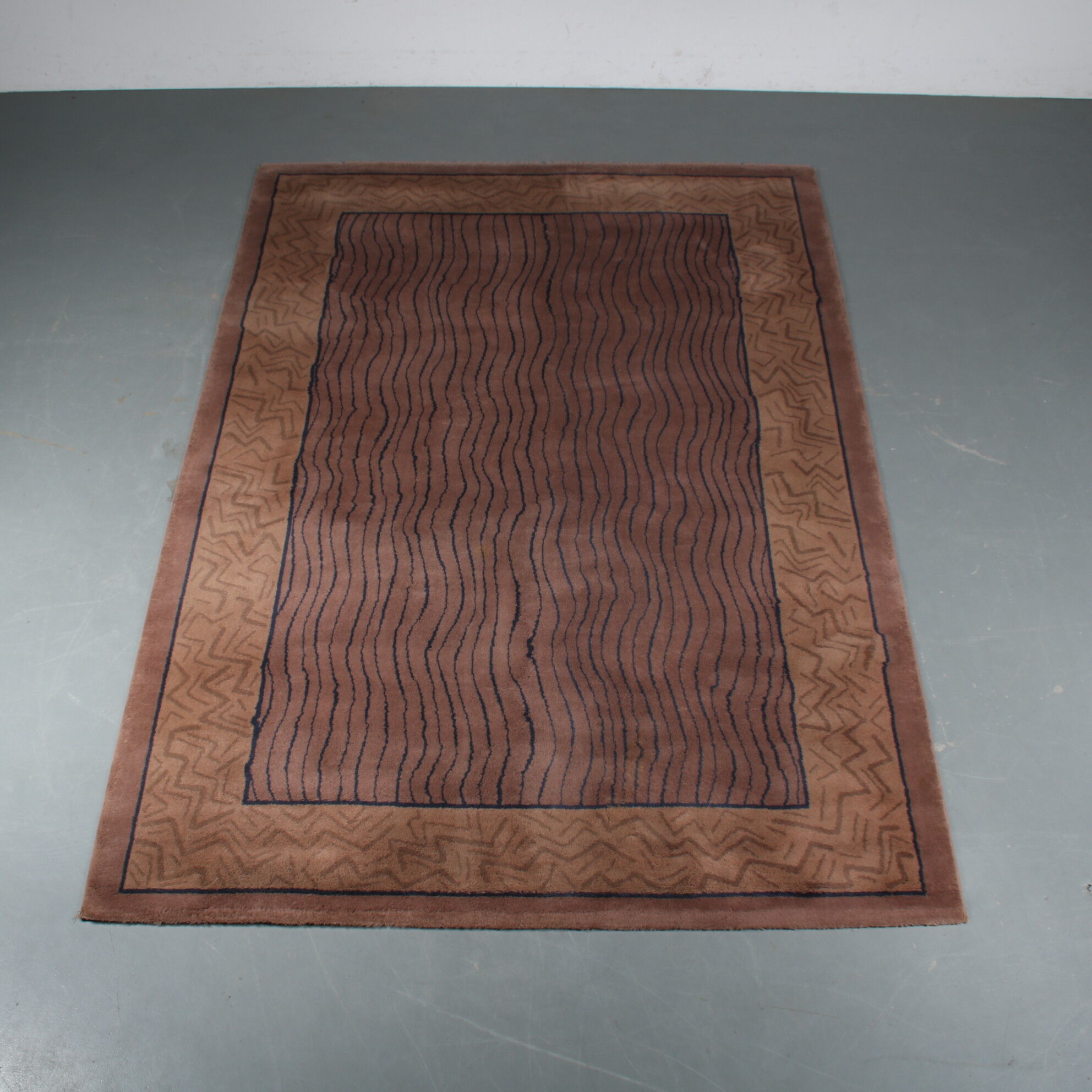 Tapis des années 1980 par Andrée Putman pour Gérard Toulemonde, France