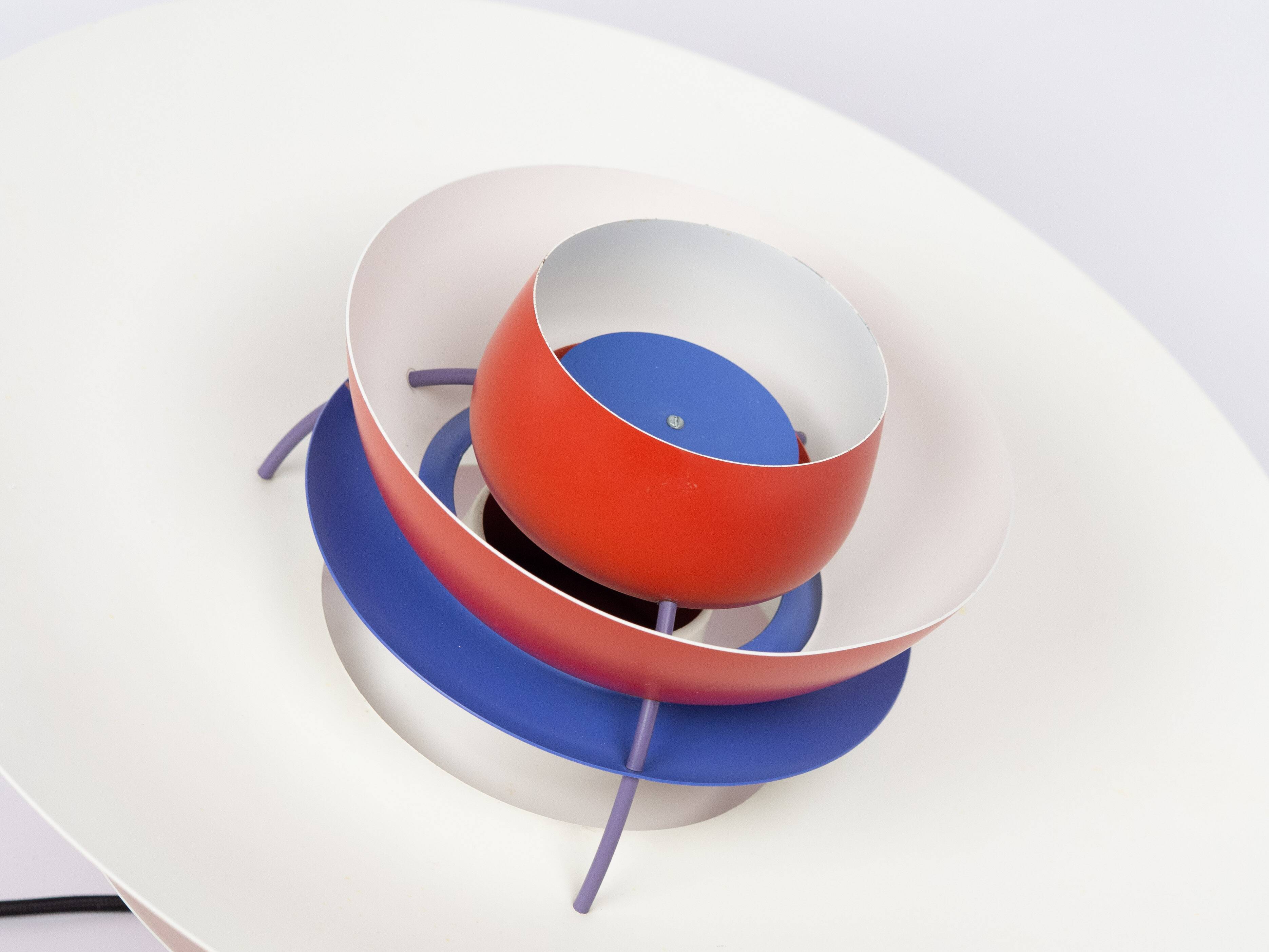 Danish vintage pendant lamp PH 5 proj. Poul Henningsen, Louis Poulsen, 1958