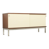 Enfilade Airborne with lacquered sliding doors, France, 1960s