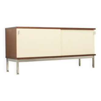 Enfilade Airborne with lacquered sliding doors, France, 1960s