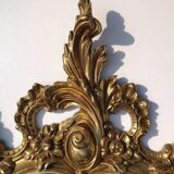 Golden bronze mirror- Louis XV style