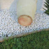 Terracotta potiche with 60s handles