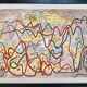Rudolf möller 1881-1967. composition, 1918. gouache and watercolour.