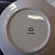 5 deep plates from Gien model "Sarabande" in good condition.