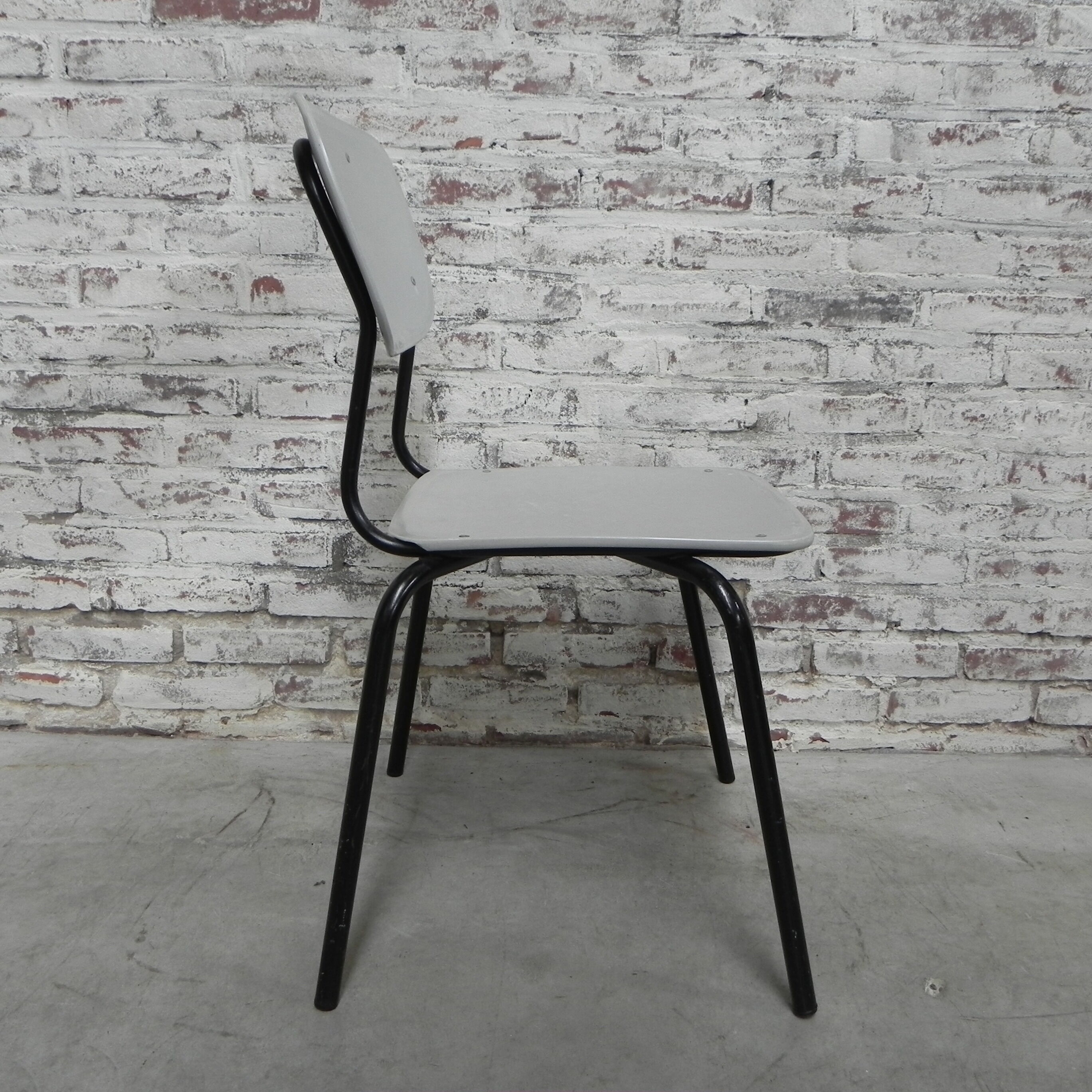 Vintage chair in gray