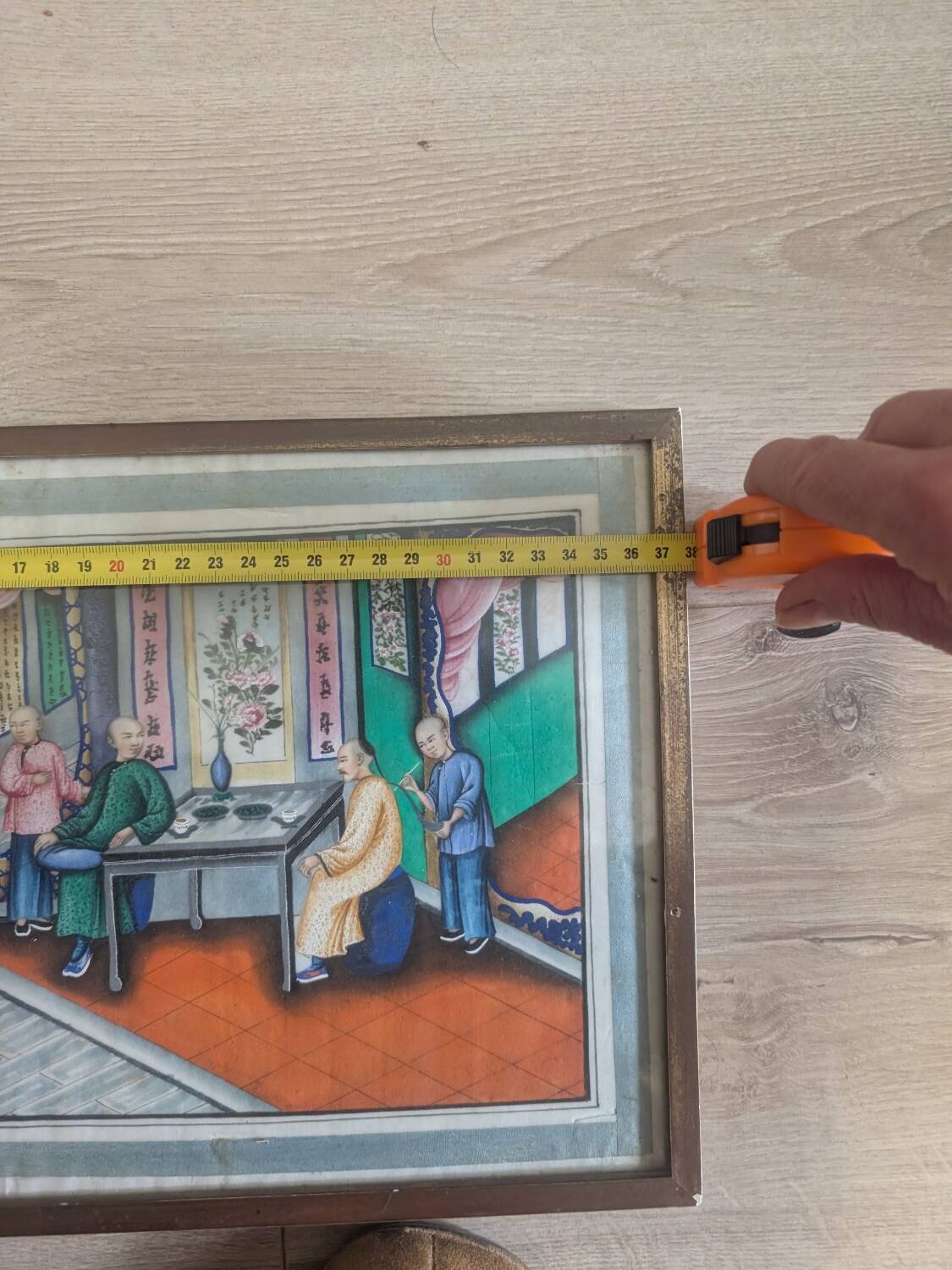 Peinture école chinoise 19e