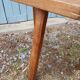Antique wooden tripod stool