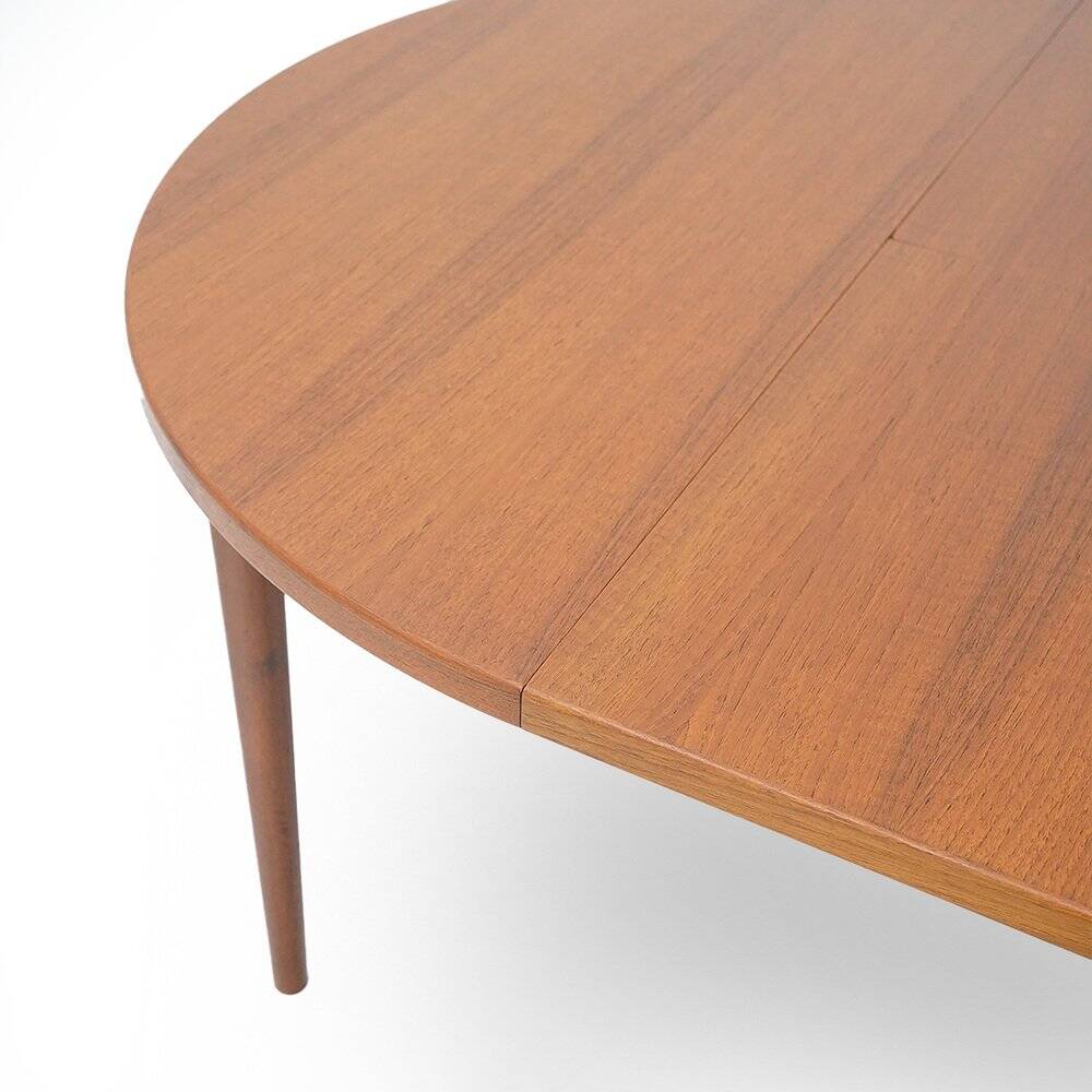 Teak extendable table by Hugo Troeds, 1960s.