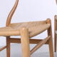 Set of two oak CH24 'Wishbone' chair by Hans J. Wegner for Carl Hansen, 1960