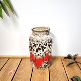 Vase West Germany fat lava