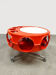 Dutch vintage design orange Rotorbar space age trolley Curver