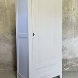 Vintage wooden wardrobe.