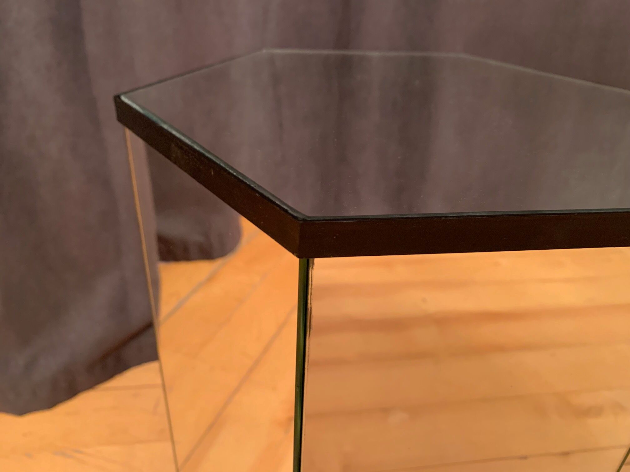 Mirror plinth, 1970s