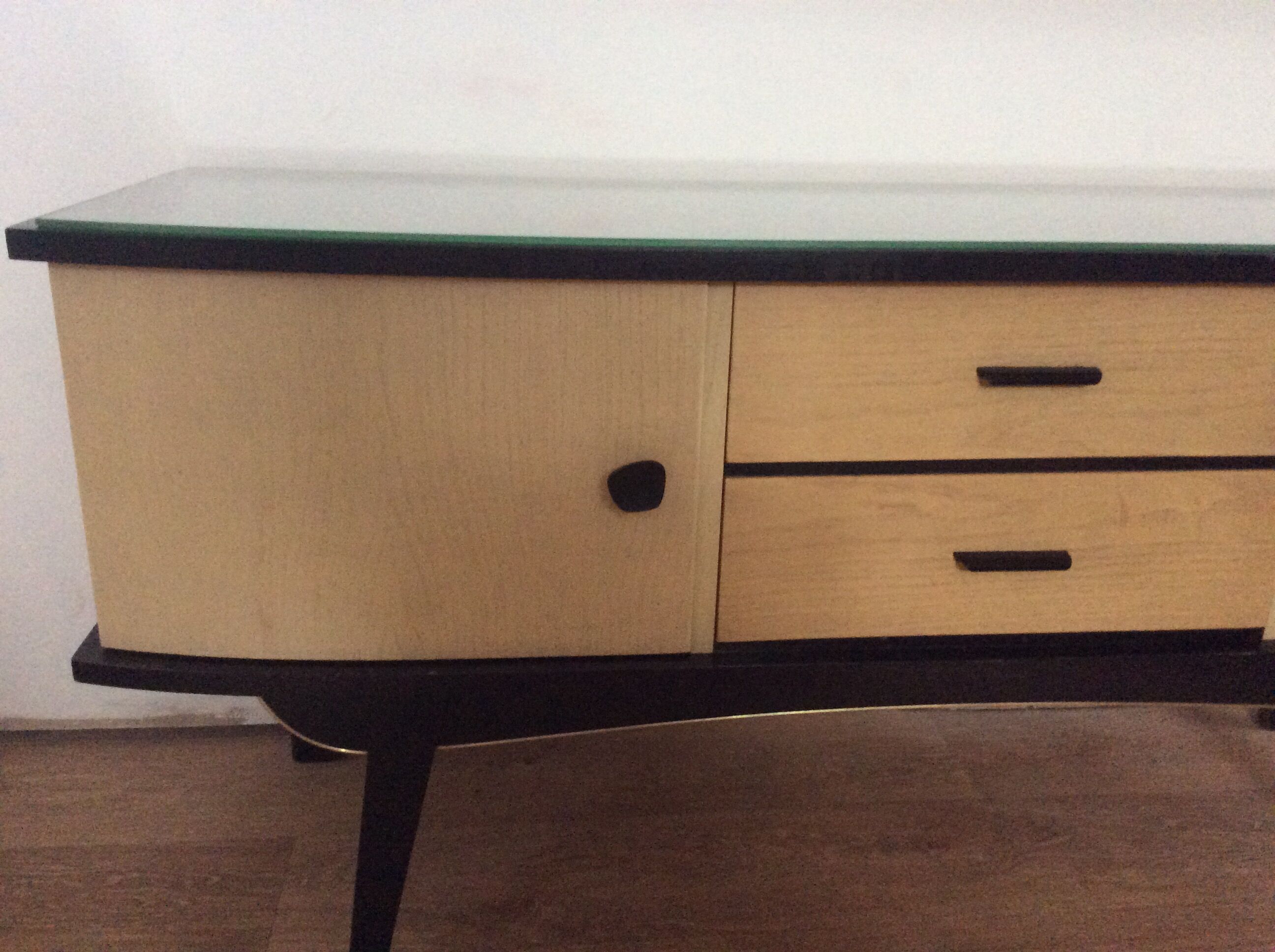 Vintage wooden sideboard 1960