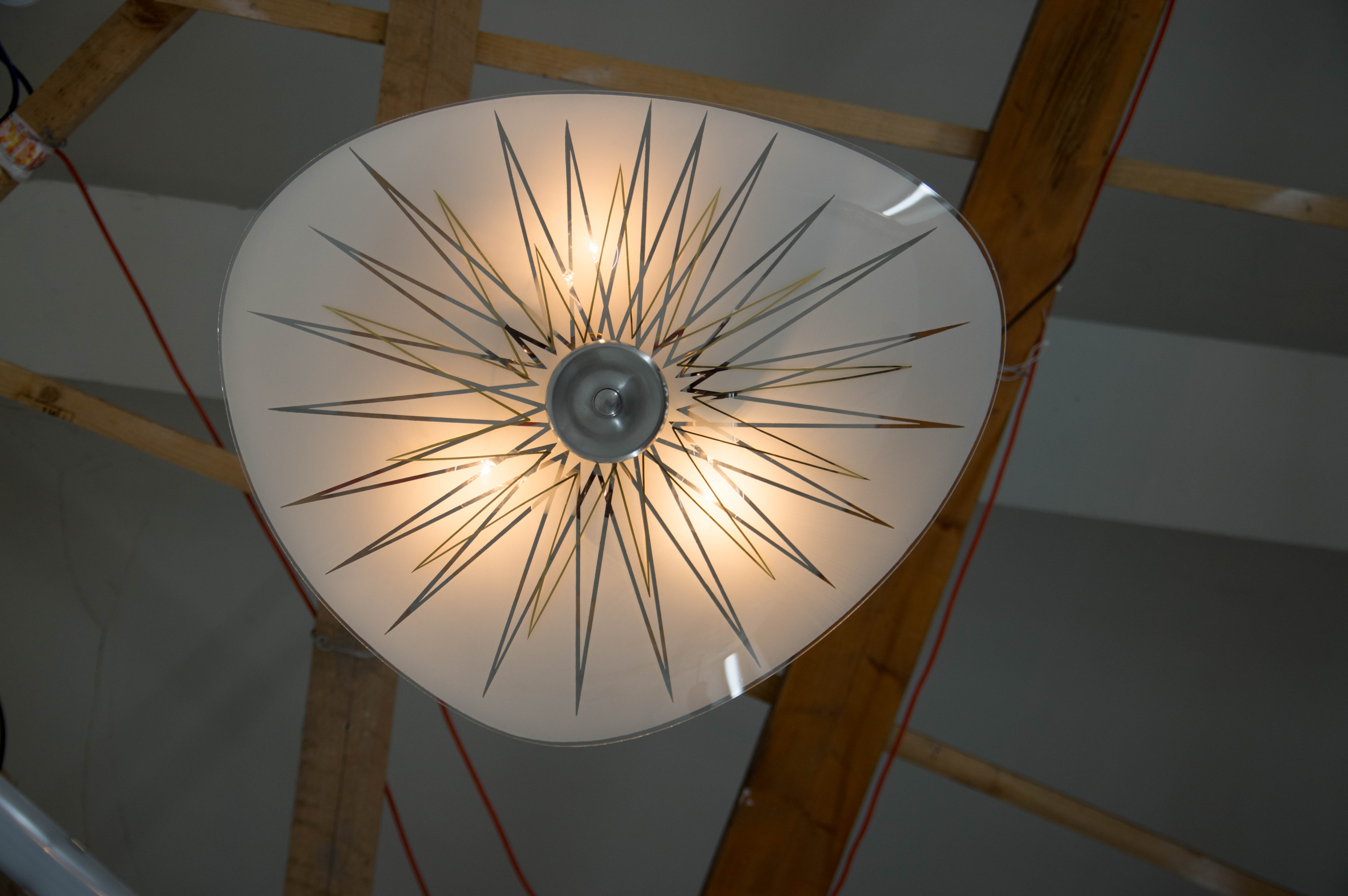 Mid-Century Design Chandelier, 1950s