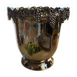 Silea silver metal champagne bucket