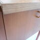 Scandinavian oak sewing basket