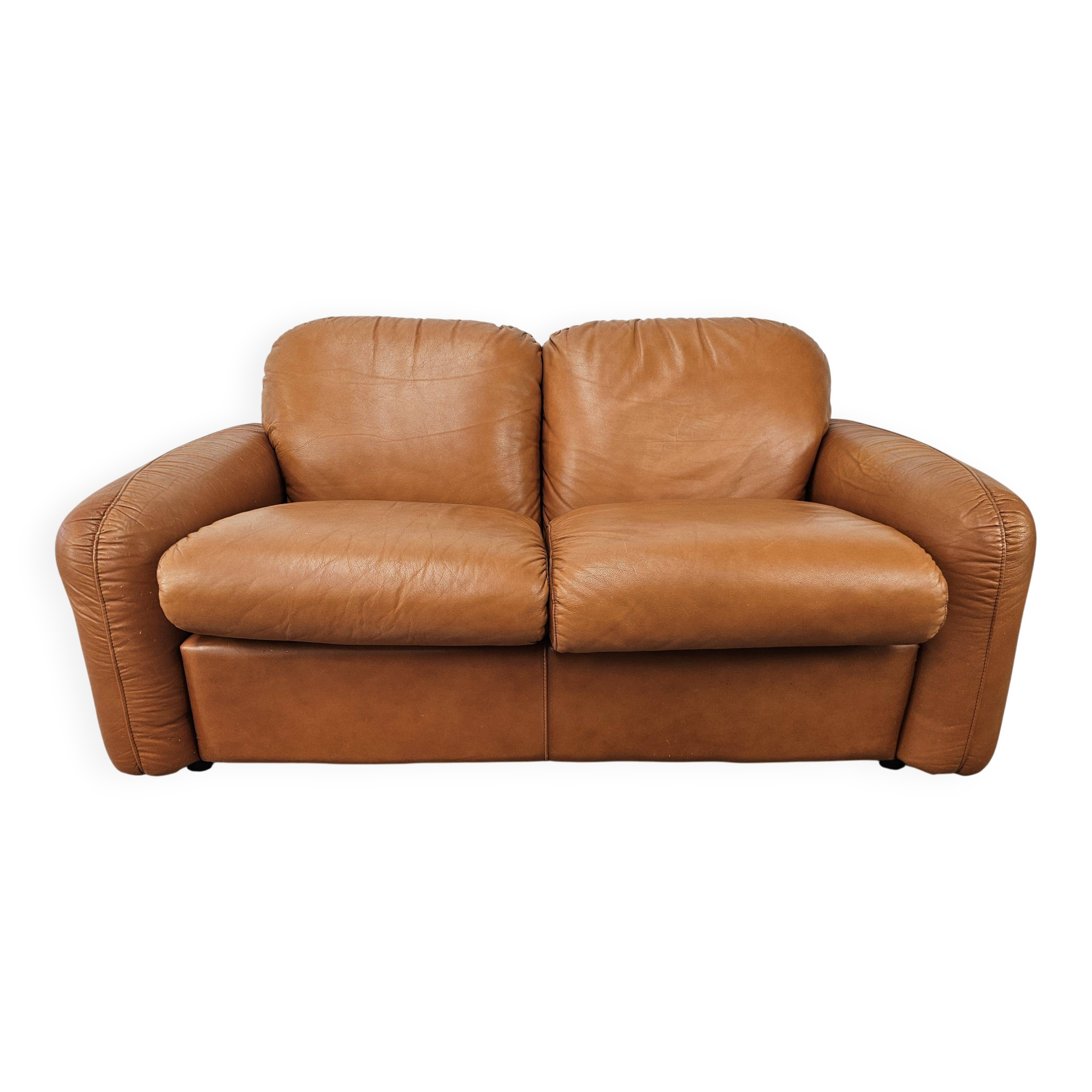 "Piumotto" two-seater sofa bed by Arrigo Arrigoni for Busnelli, 1970