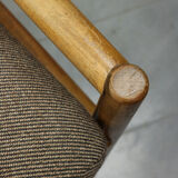 Mid-century modern minimalistic armchair