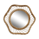 Rattan mirror  48x48cm