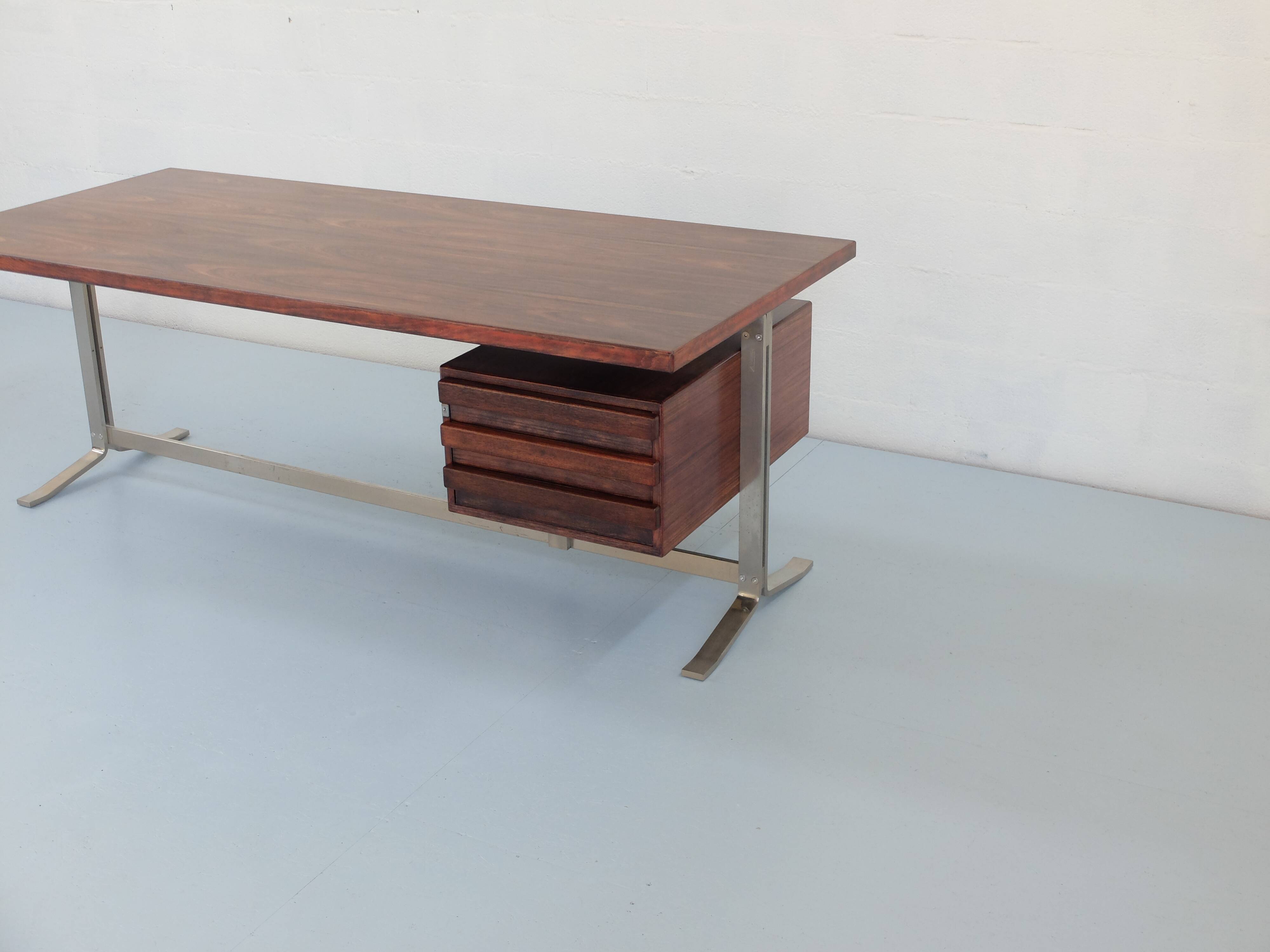 Removable drawer desk, Gianni Moscatelli for Formanova Italia, 1960