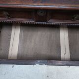 Old oak chest of drawers, 4 drawers, antique