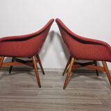 Shell armchairs by Miroslav Navratil