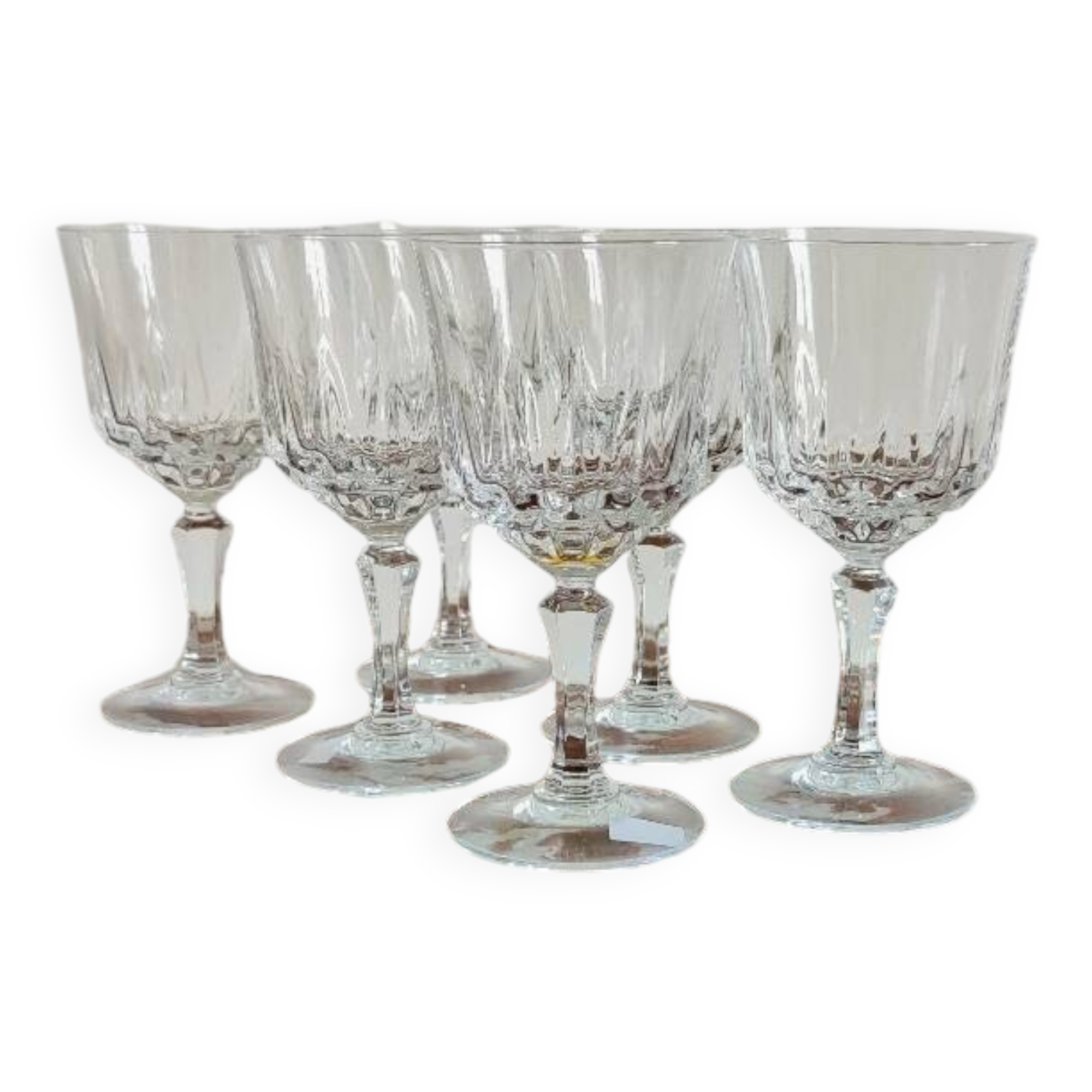Crystal water glasses