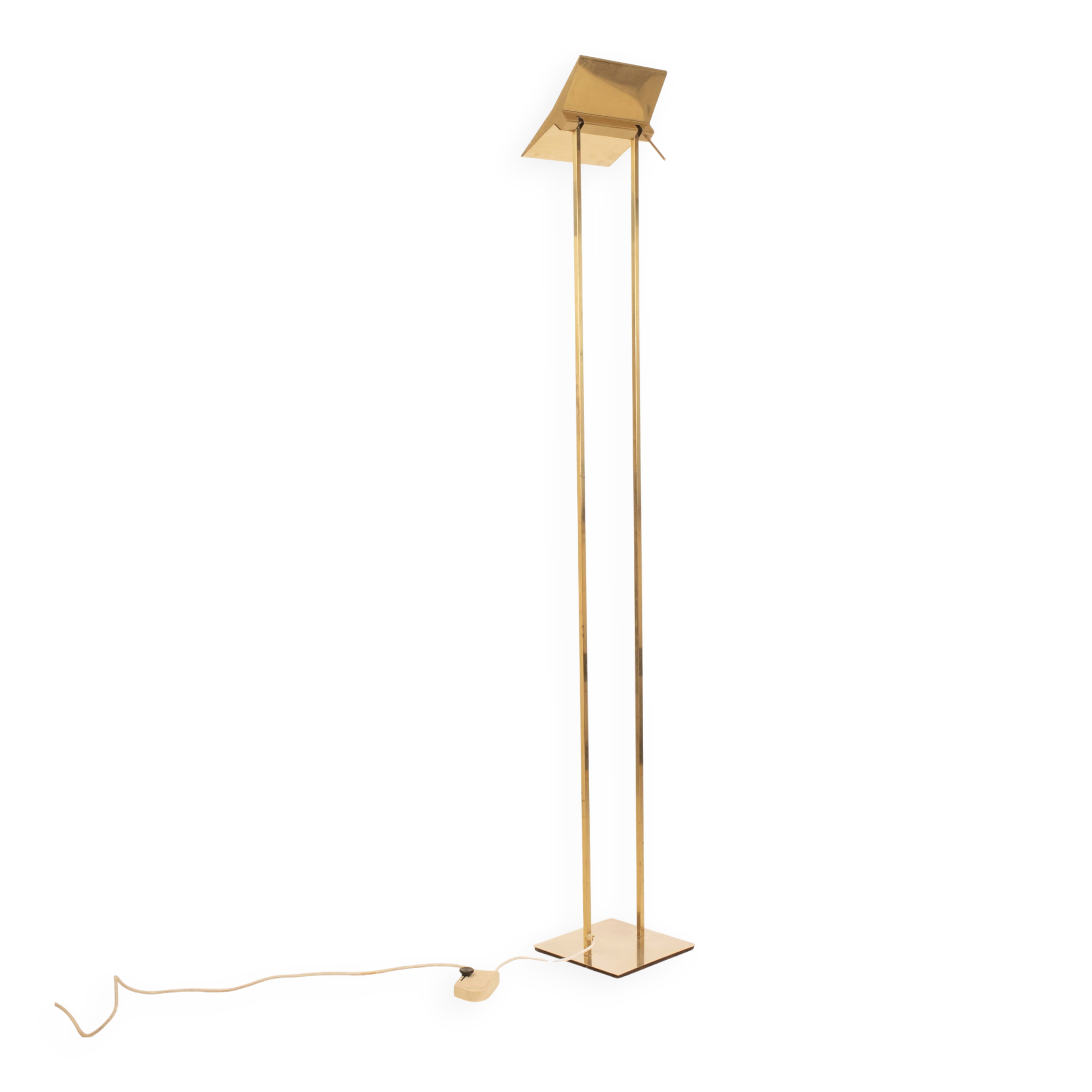 Concord Solid Brass Floor Lamp by Marco Zotta