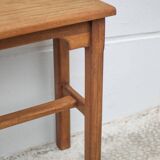 Vintage wooden console, wooden furniture, console table, interior decoration