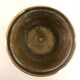 Old gilded brass vase