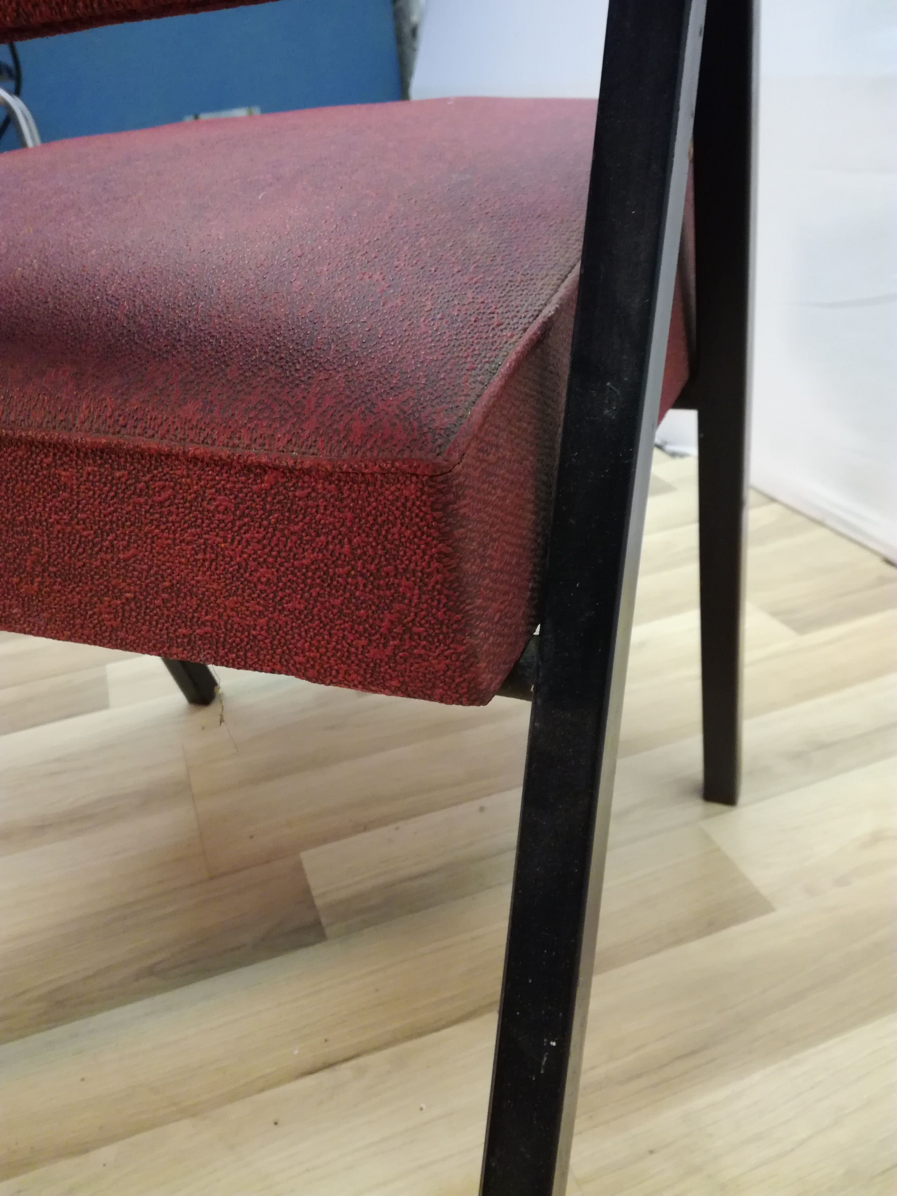 vintage Ronéo industrial design office chair