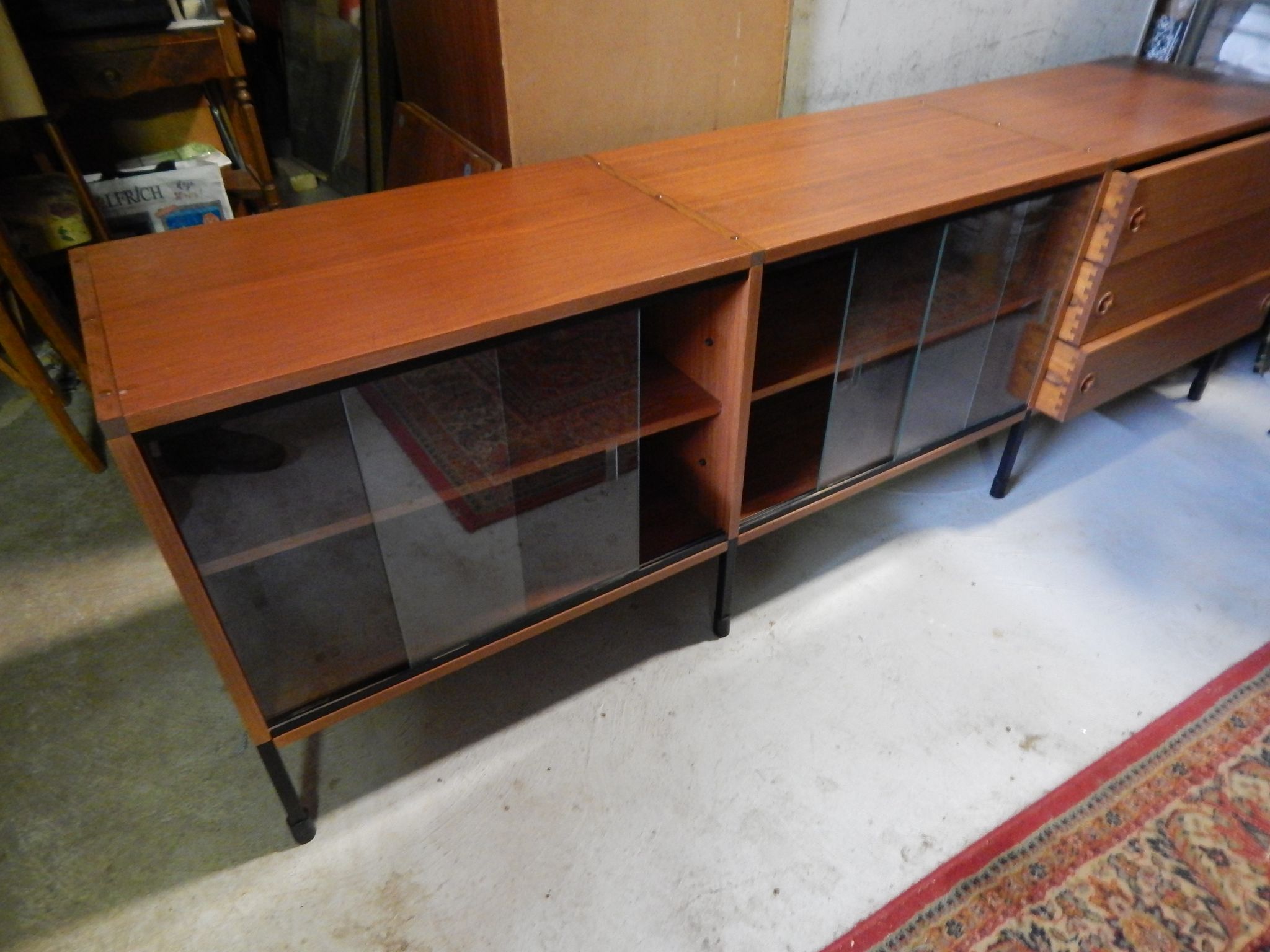 vintage enfilade by ARP minvielle design Guariche-Motte-Mortier year 50