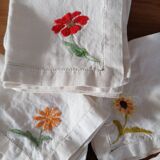 12 embroidered towels