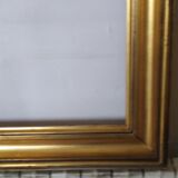 Louis XVI frame in gilded wood 18th