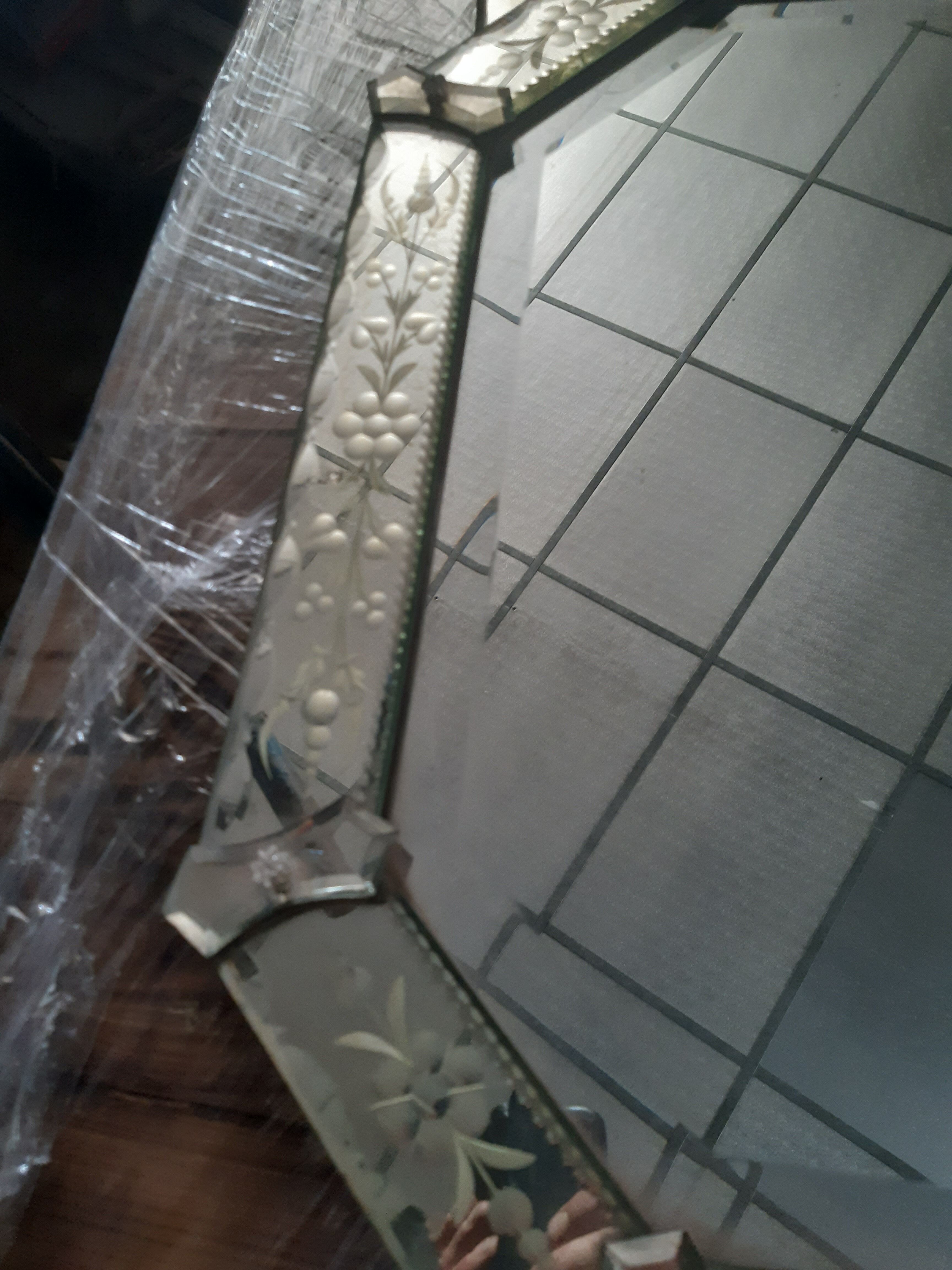 Venetian mirror 95x49cm