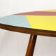 Czech Multicolored Formica Coffee Table, 1960 s