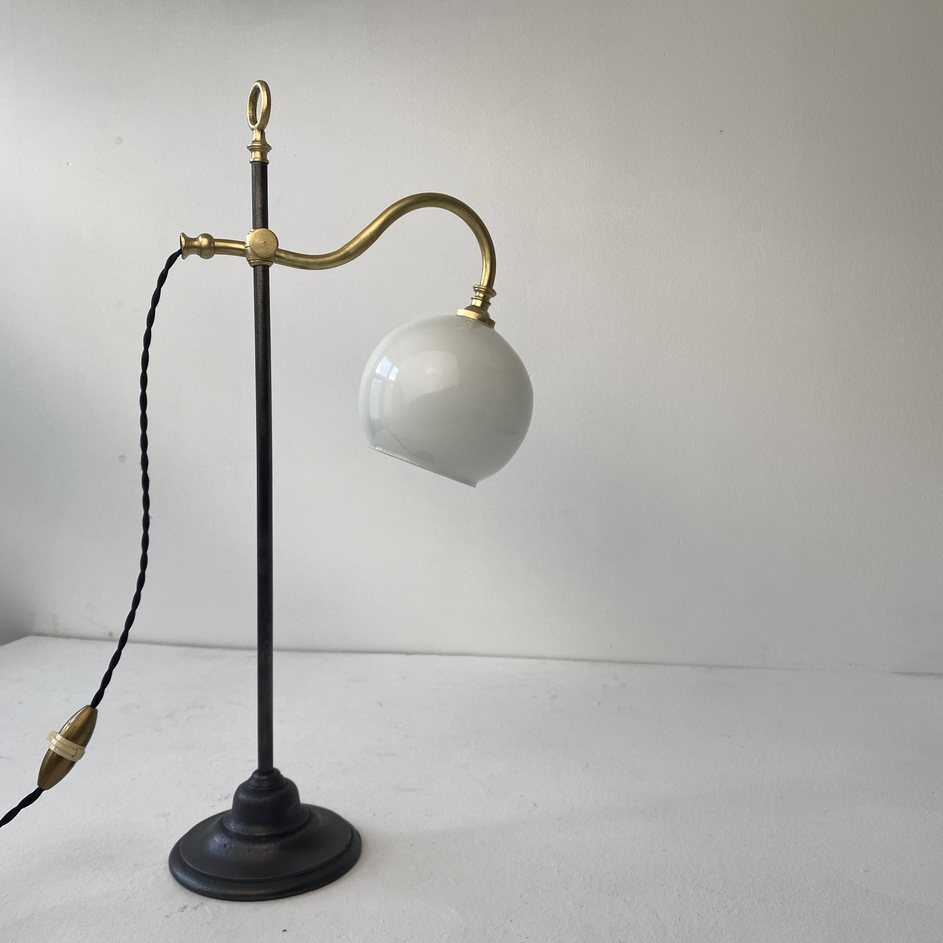 Antique vintage up and down desk lamp