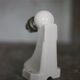 Vintage wall light, porcelain wall sconce, bracket, Art Deco.