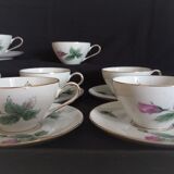 KPM Krister porcelain coffee service for 9 people, Germany