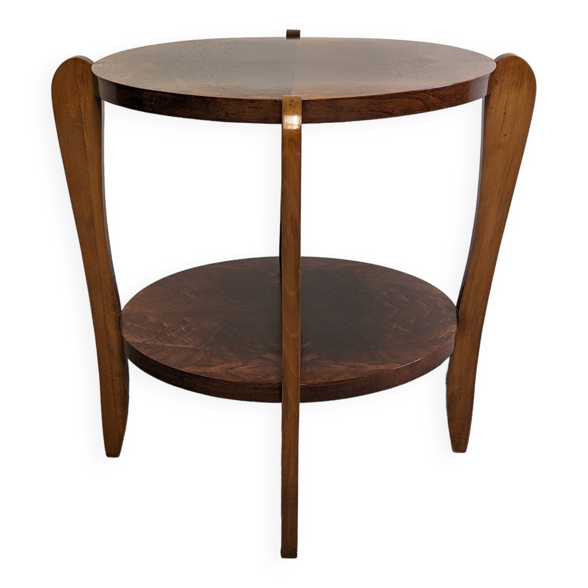 Art Deco round pedestal side table circa 1930