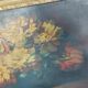 Painting, painting, oil on cardboard bouquet of flowers