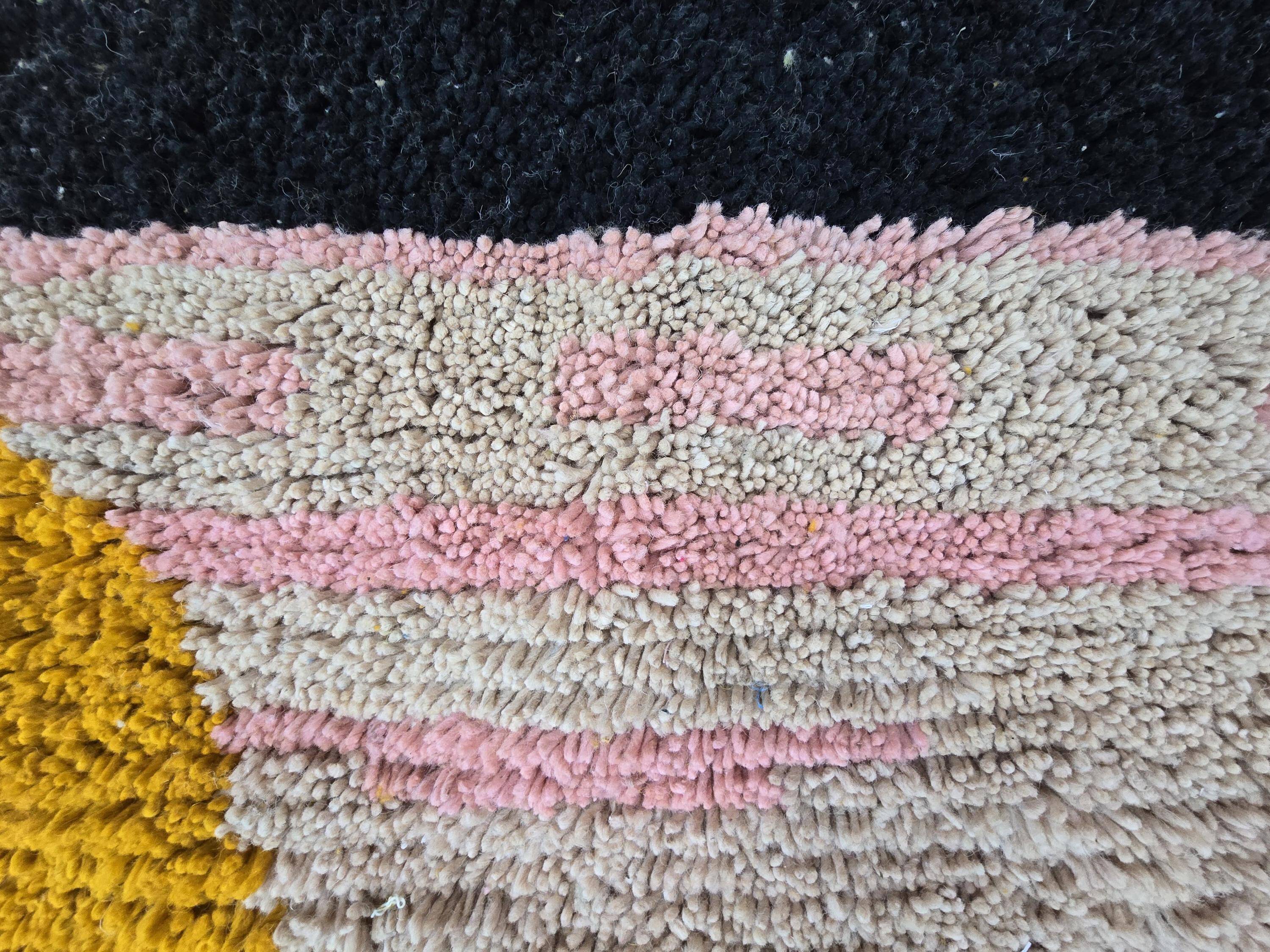 Tapis artisanal berbère fait main 3x2 m